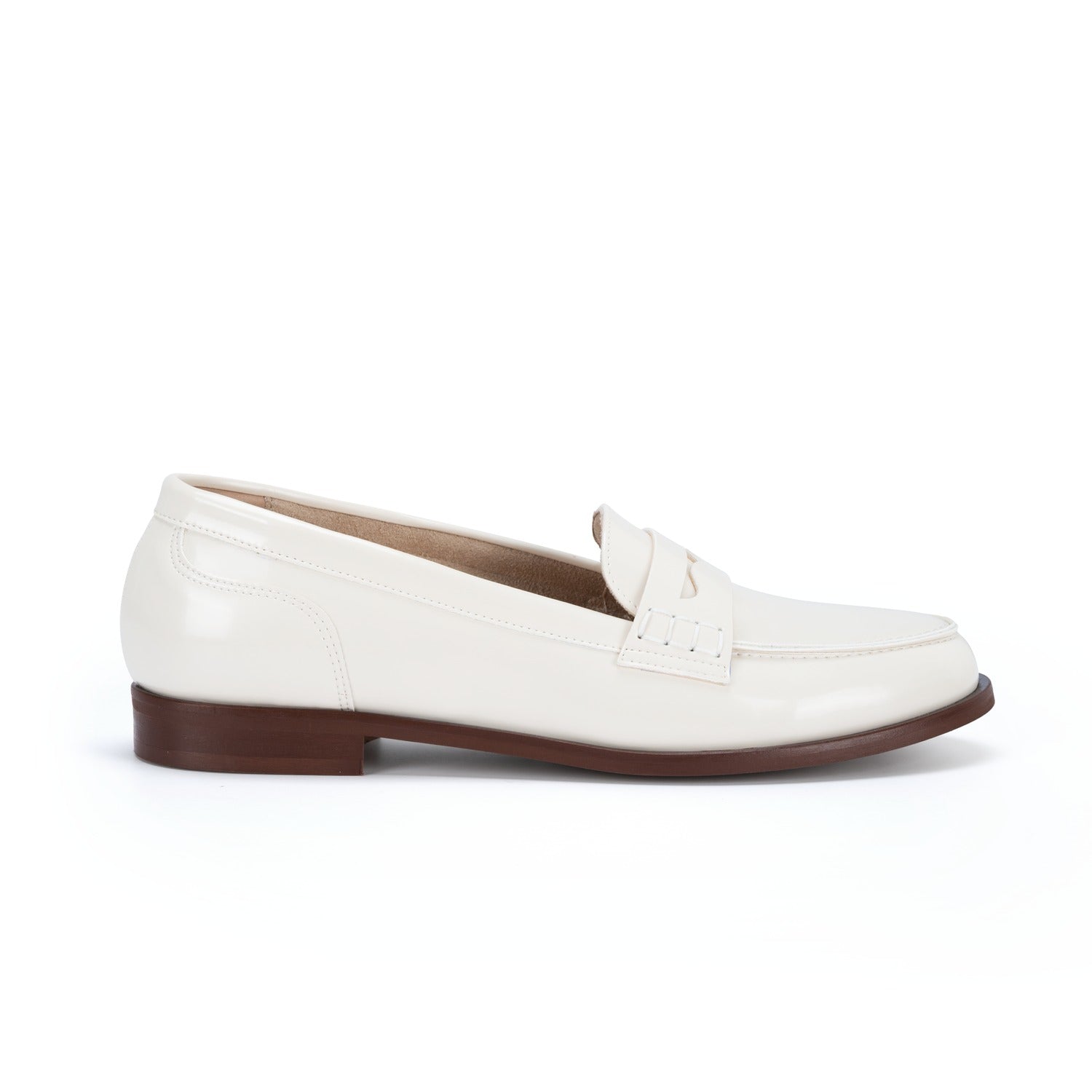 Mocassini Made in Italy Colore Off White