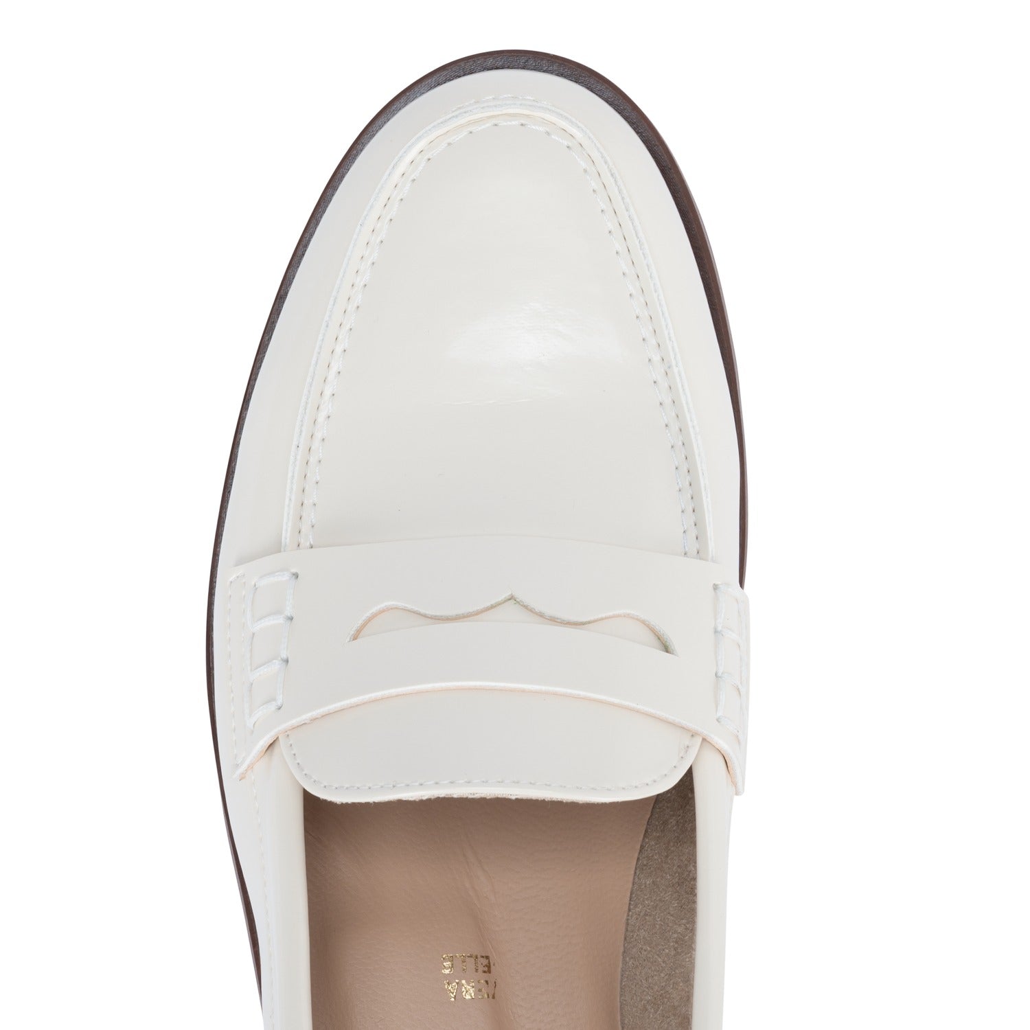 Mocassini Made in Italy Colore Off White