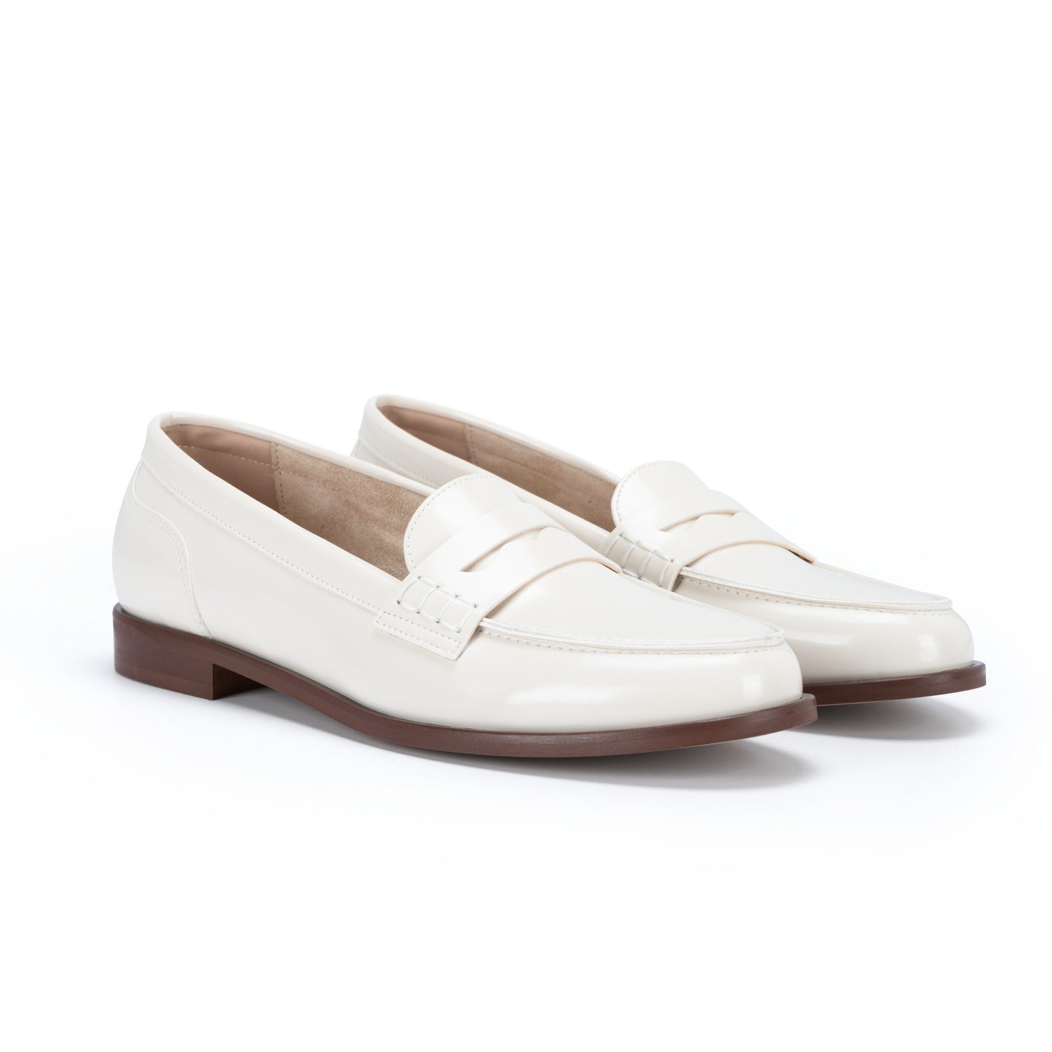 Mocassini Made in Italy Colore Off White