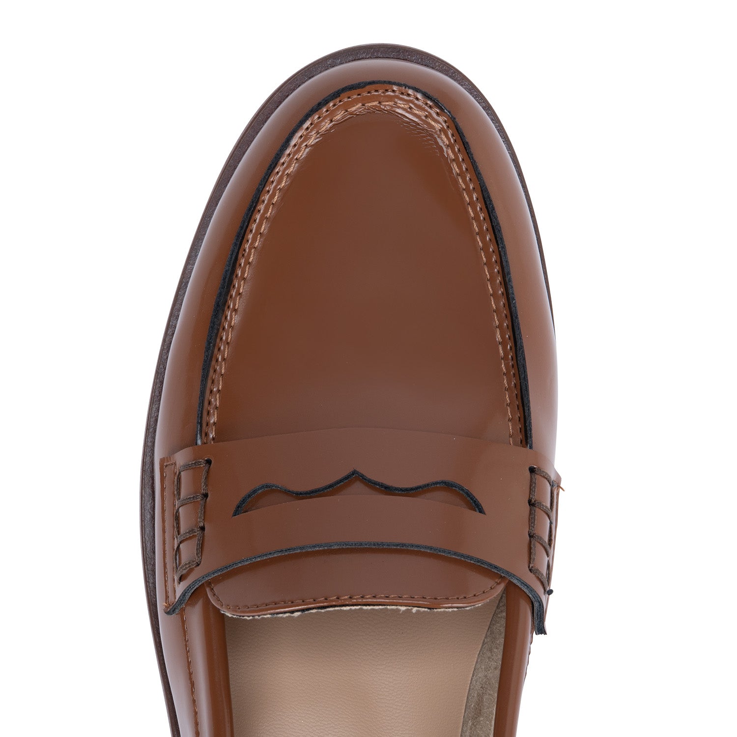 Mocassini Made in Italy Colore Cuoio