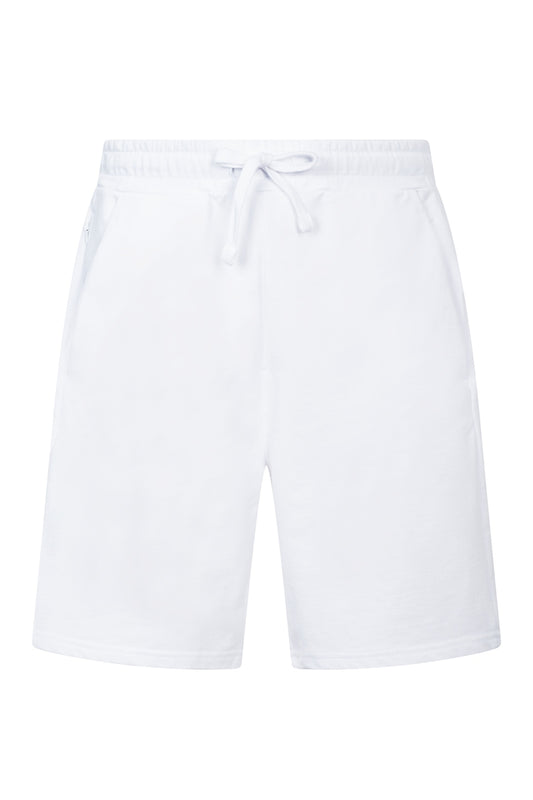 Bermuda Felpato Bianco