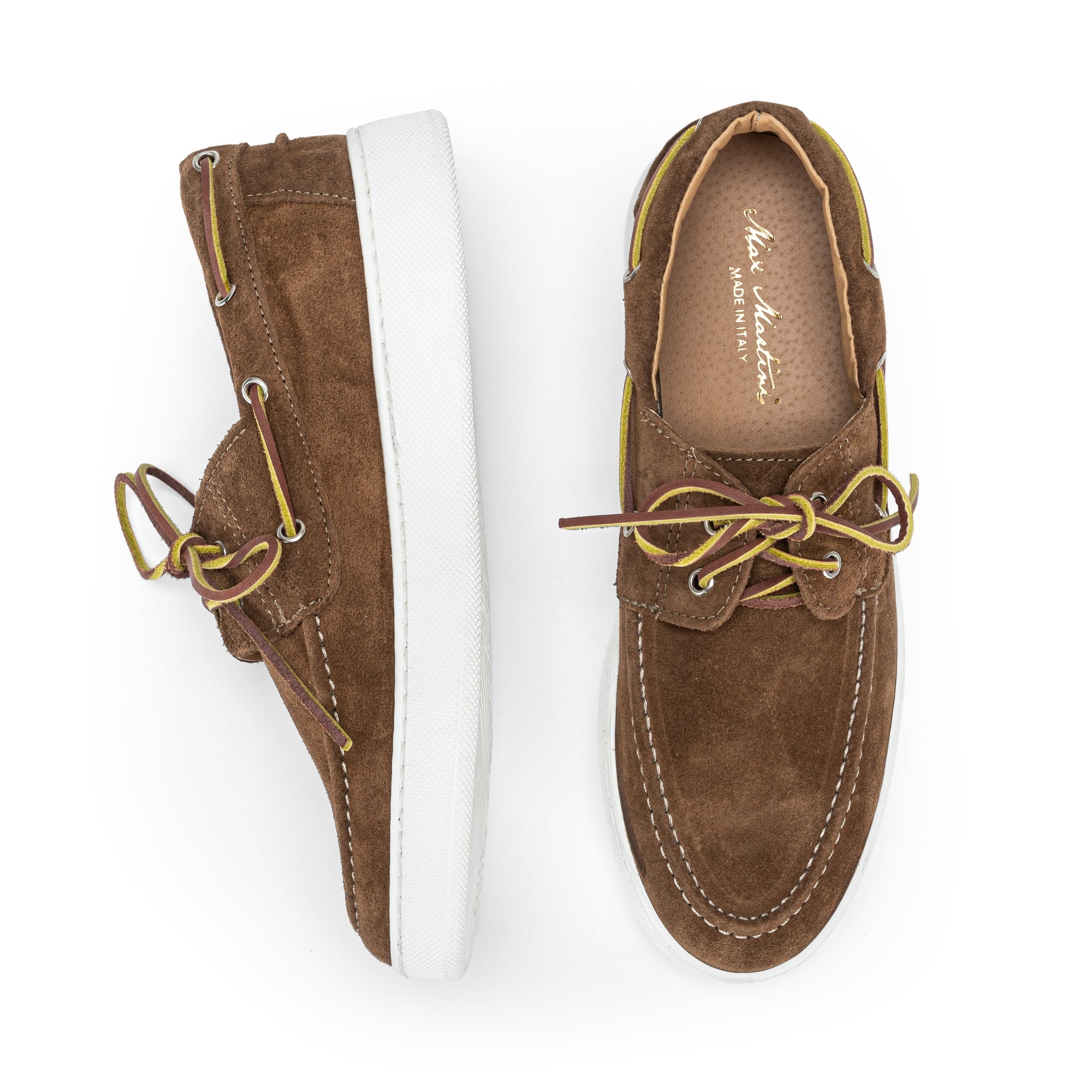 Scarpa a Barca Camoscio Marrone