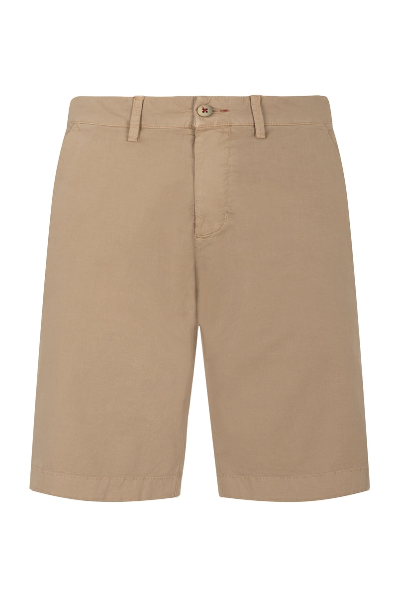Bermuda Uomo Cotone Beige