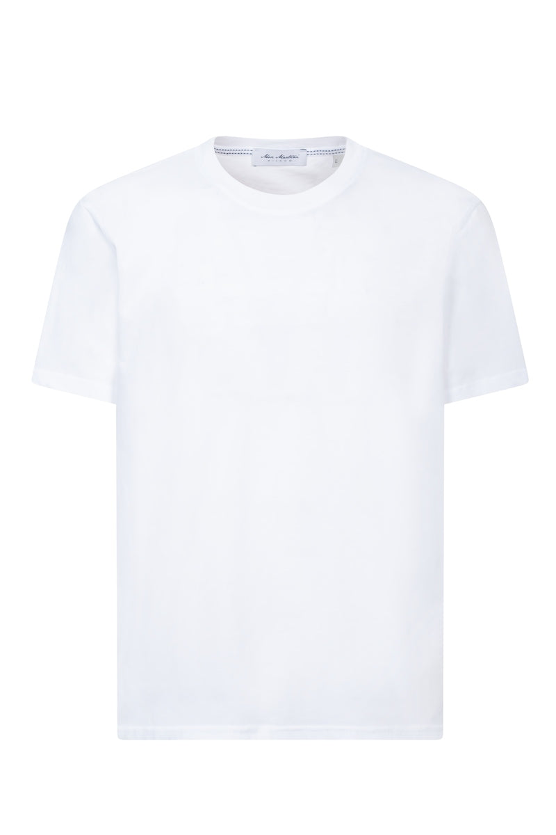 White Half Sleeve T-Shirt