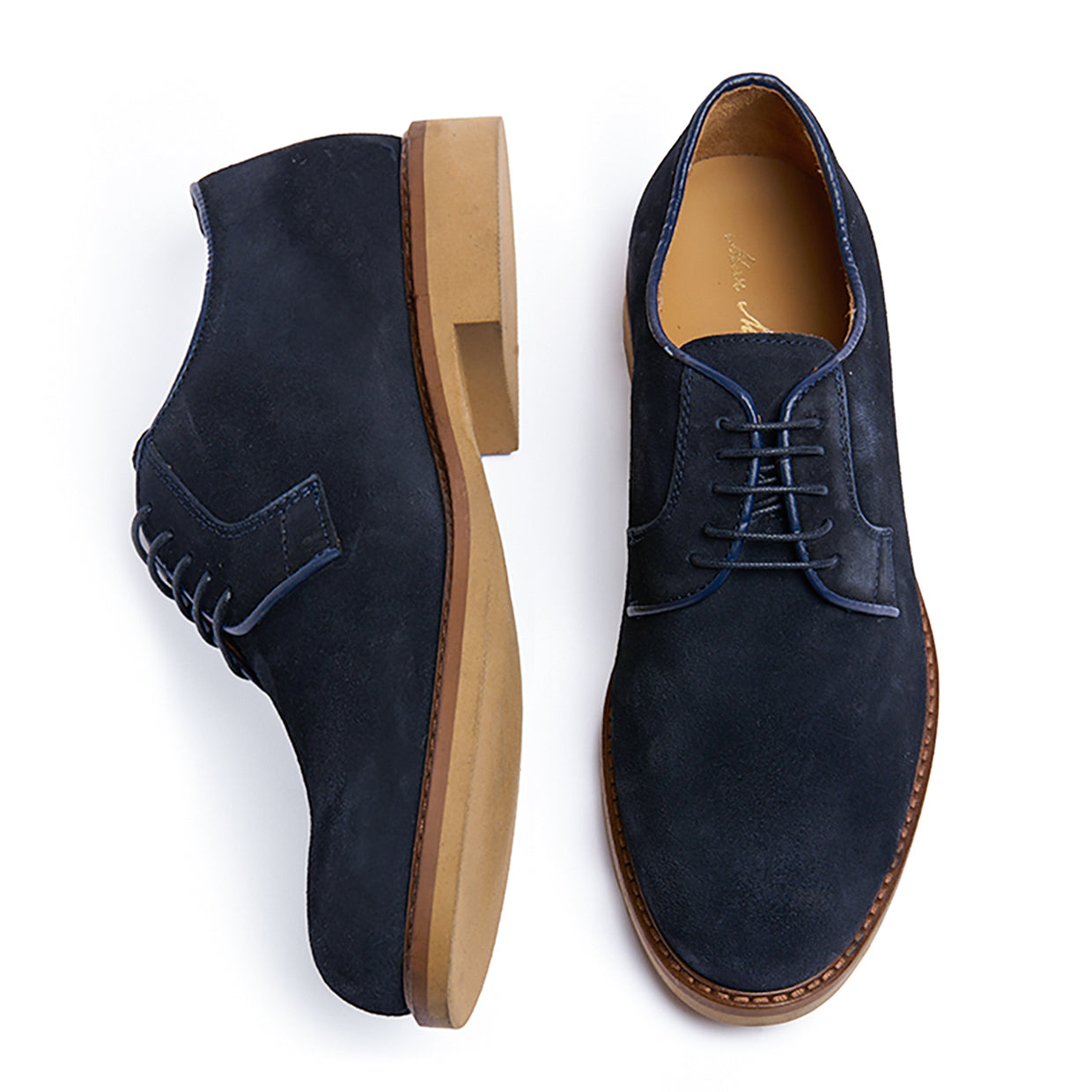 Scarpe Camoscio Blue