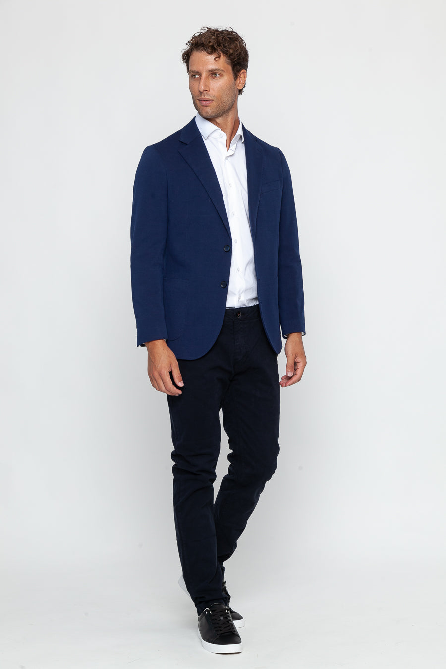 Royal Blue Wool Jacket