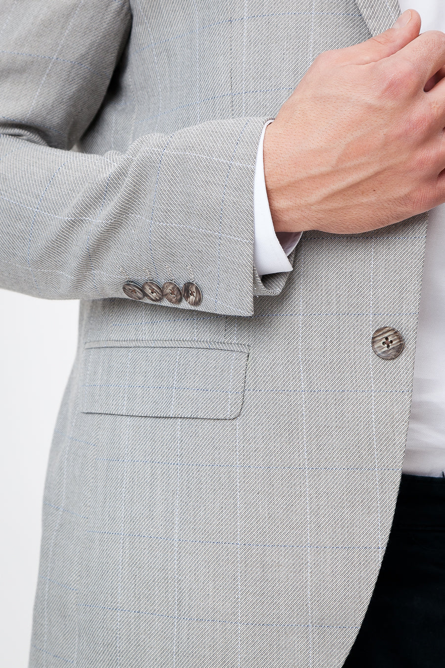 Giacca Quadri Beige