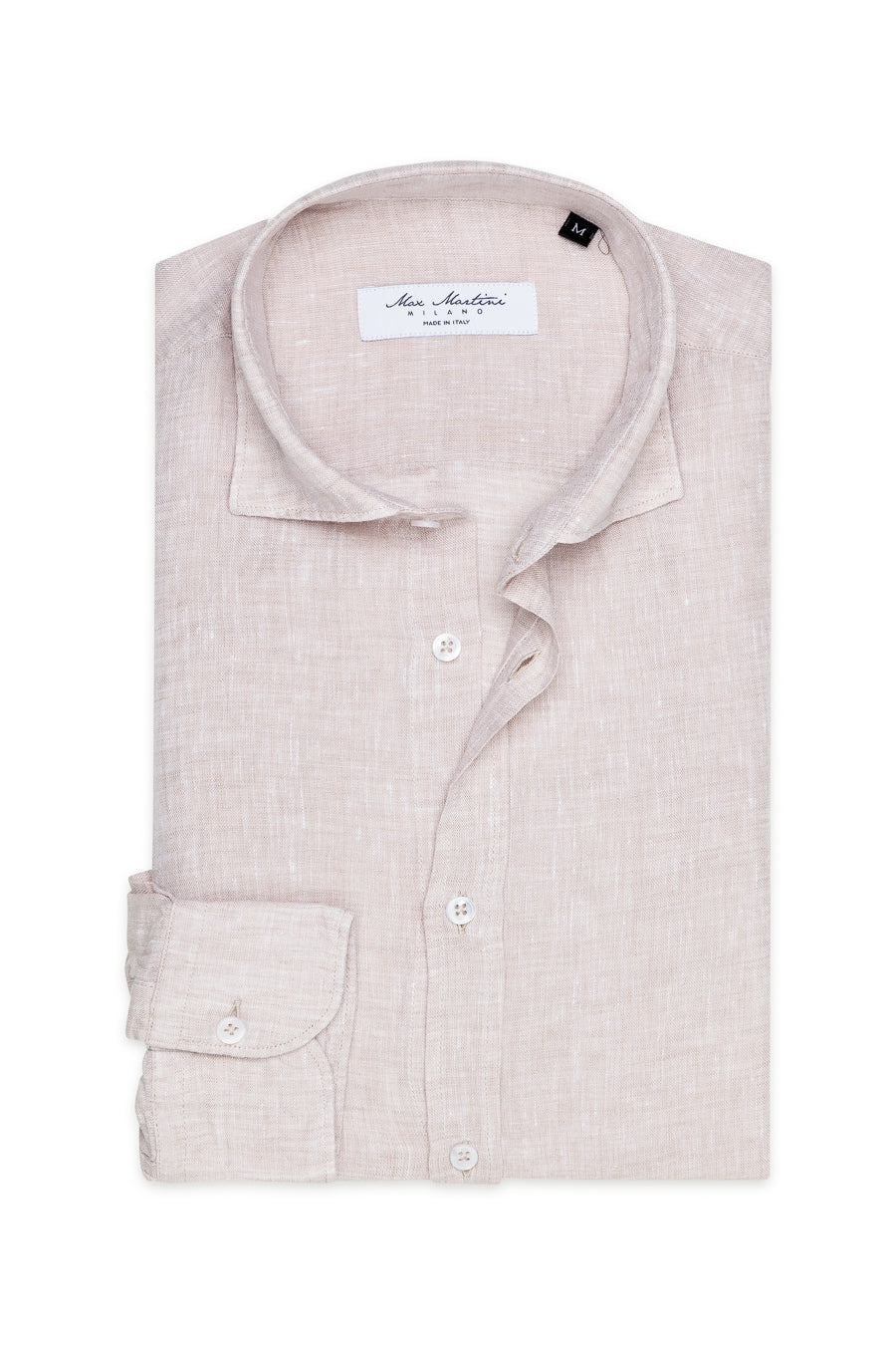Camisa Económica Lino Azul