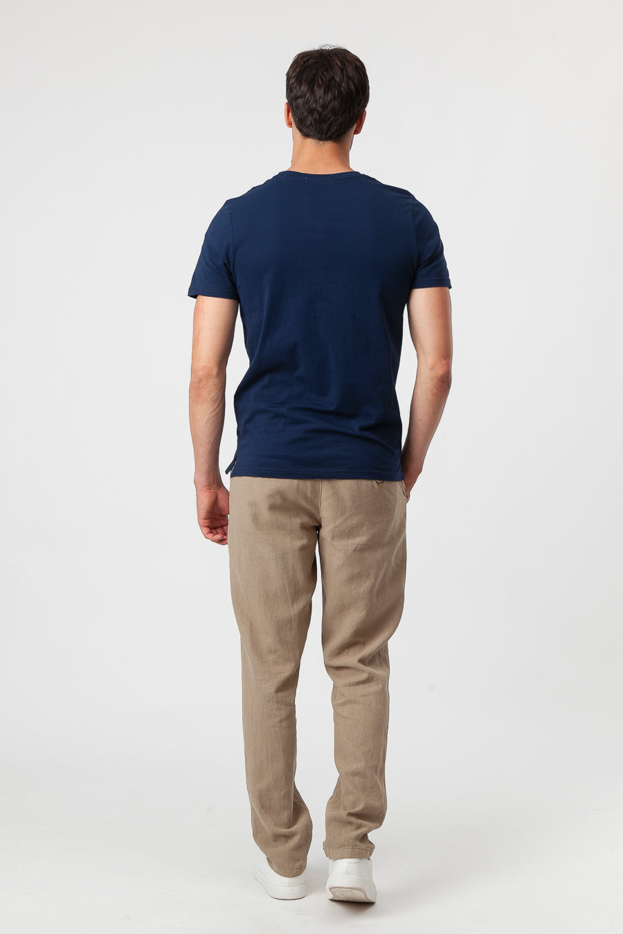 Lino Camel trousers