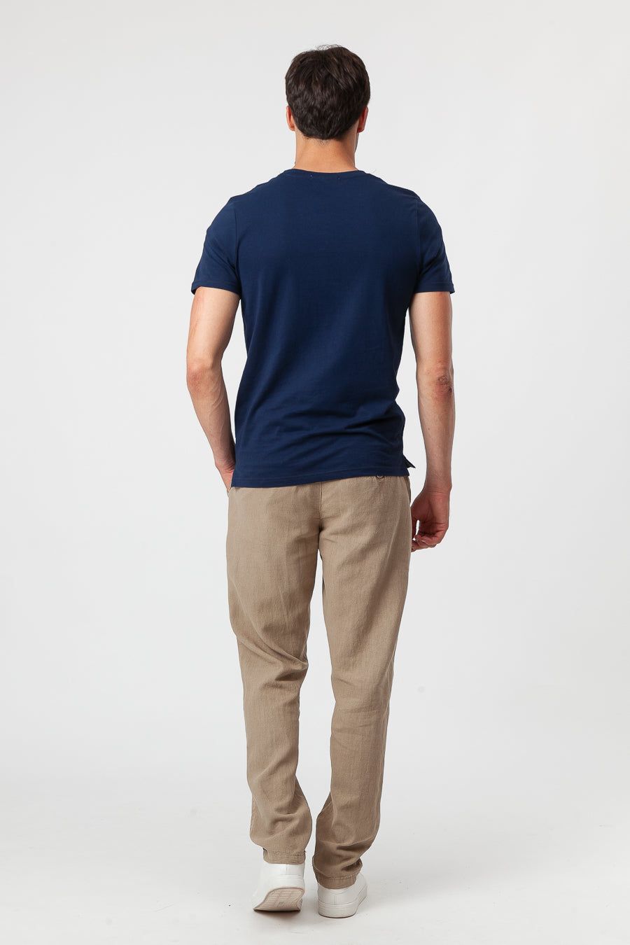 Lino Camel trousers