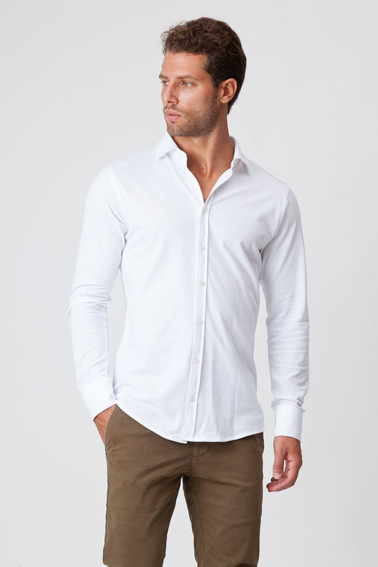 White Polo Shirt
