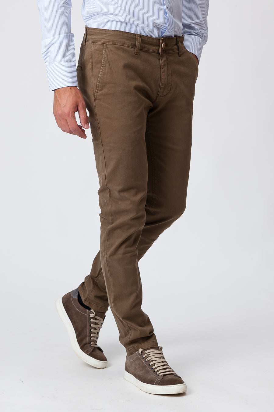 Pantalone Colore Caramel Extra Slim