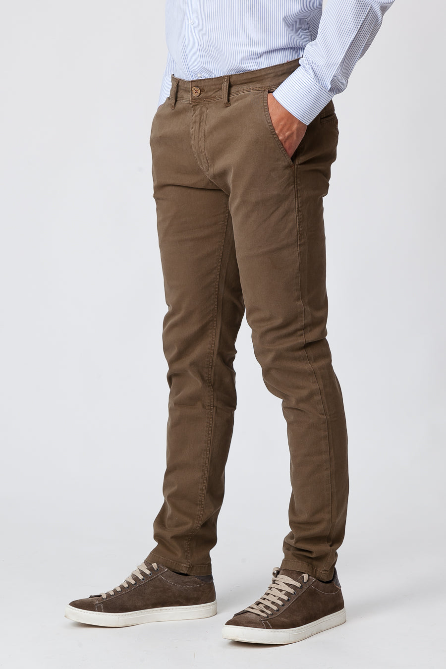 Pantalone Colore Caramel Extra Slim