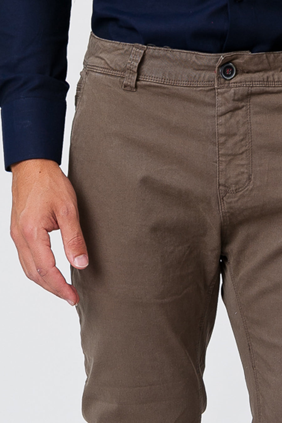 Dark Brown Autumn Winter Trousers