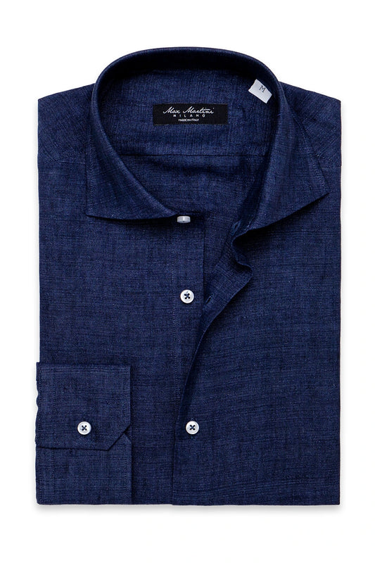 Camicia di Lino Blue