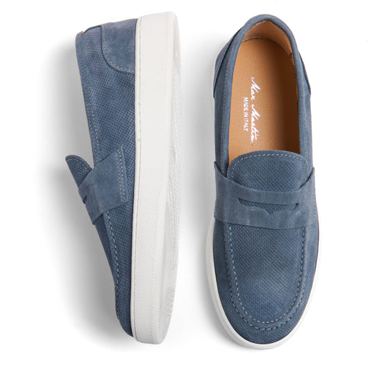 Royal Micro Suede mocasin