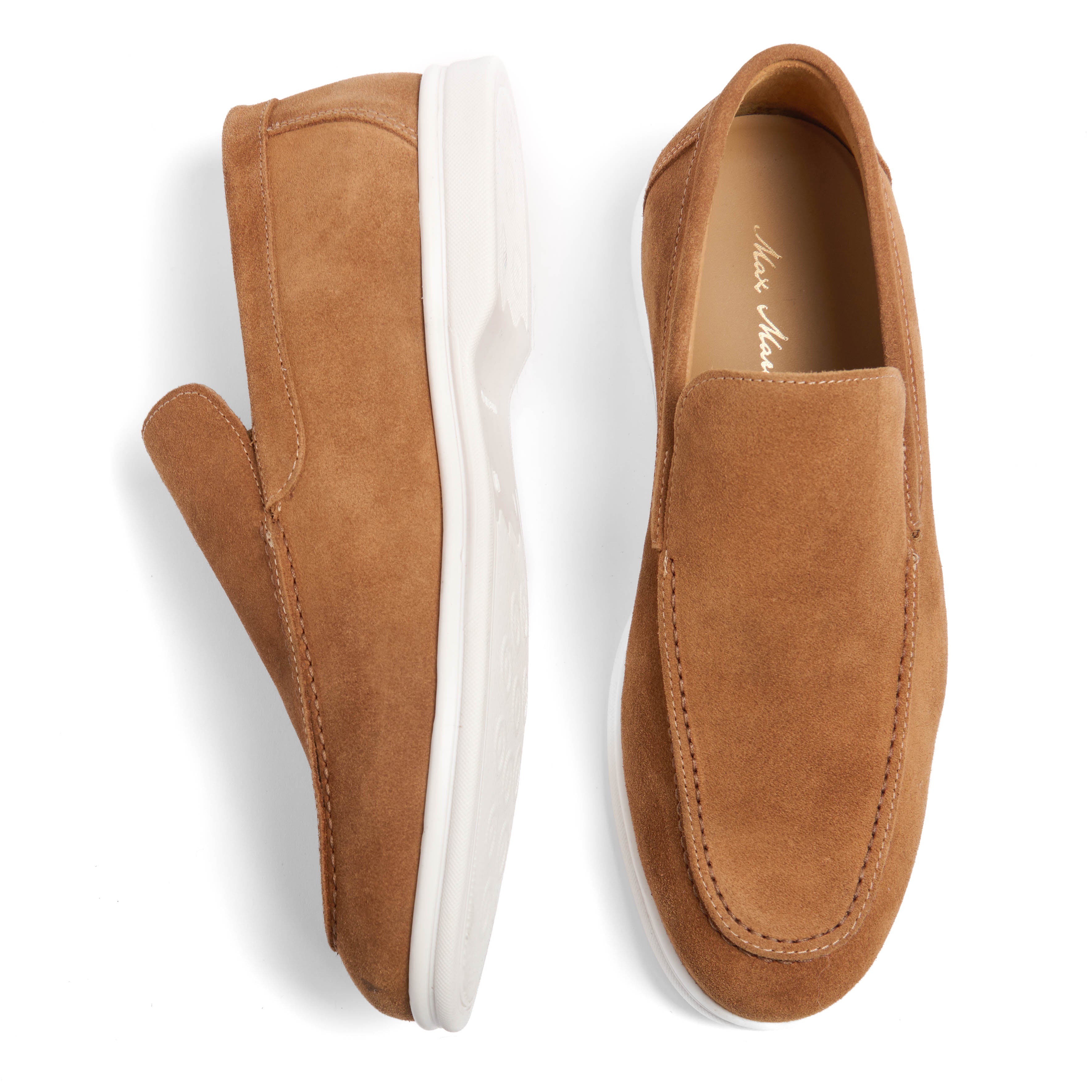 Premium Camel Chamois Moccasin