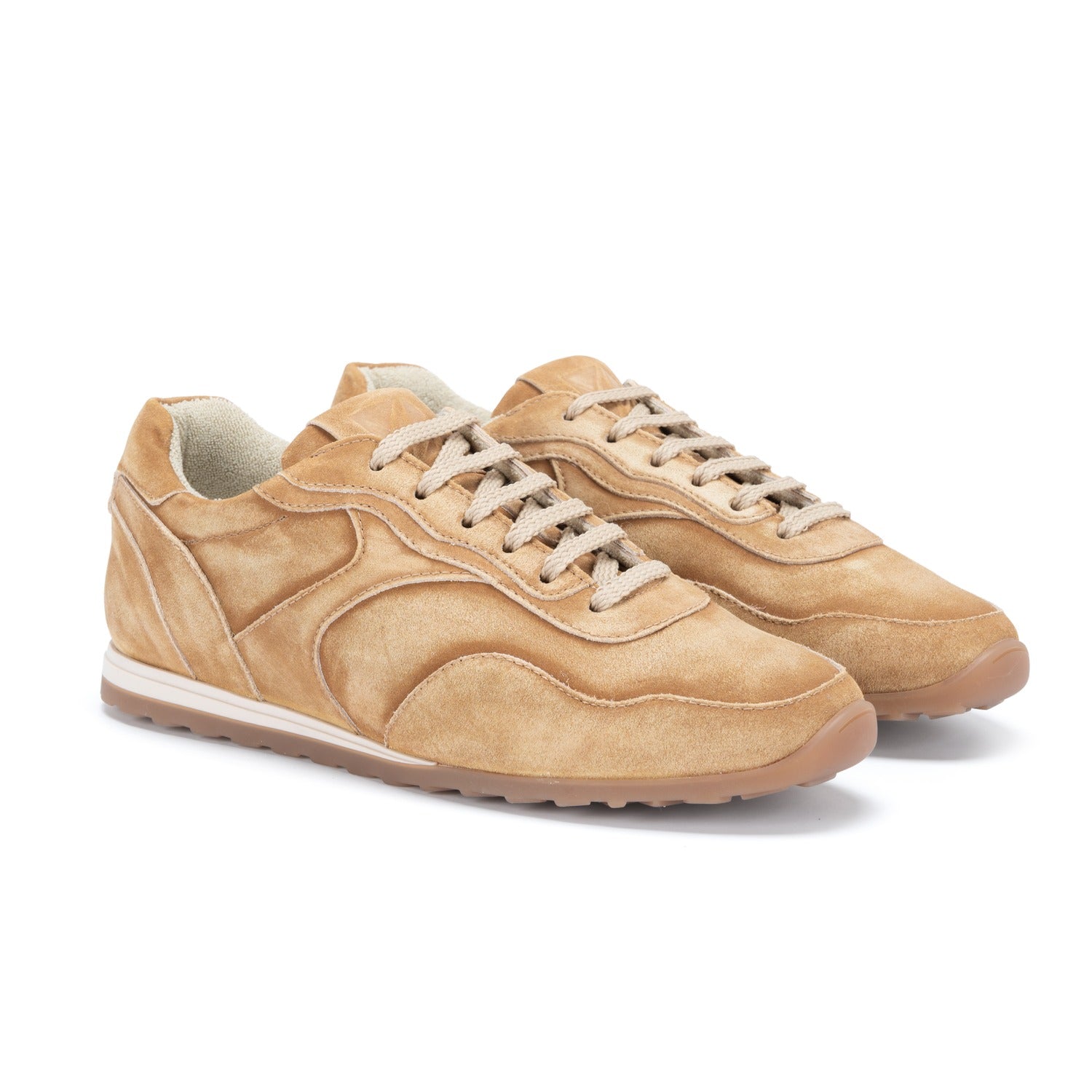 Sneakers Beige Made in Italy