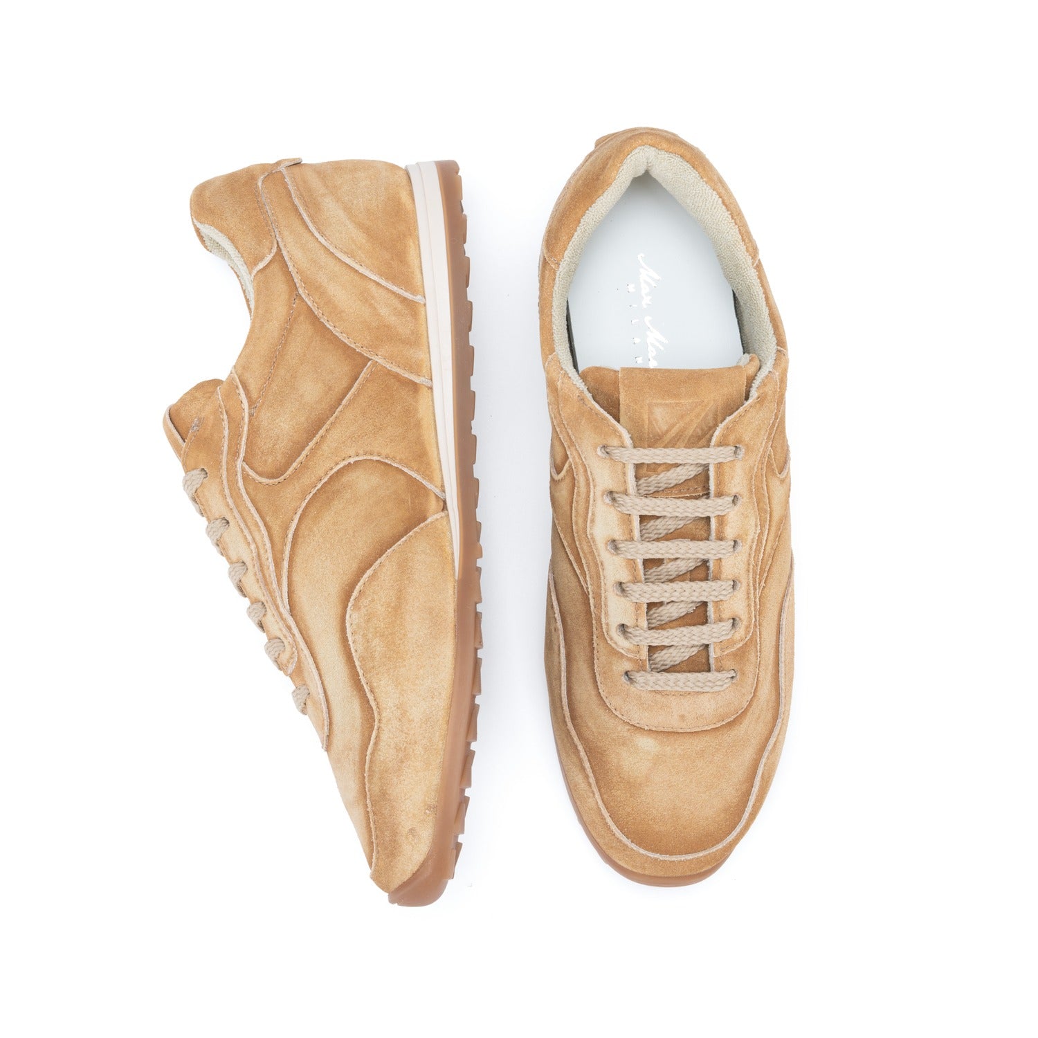 Sneakers Beige Made in Italy