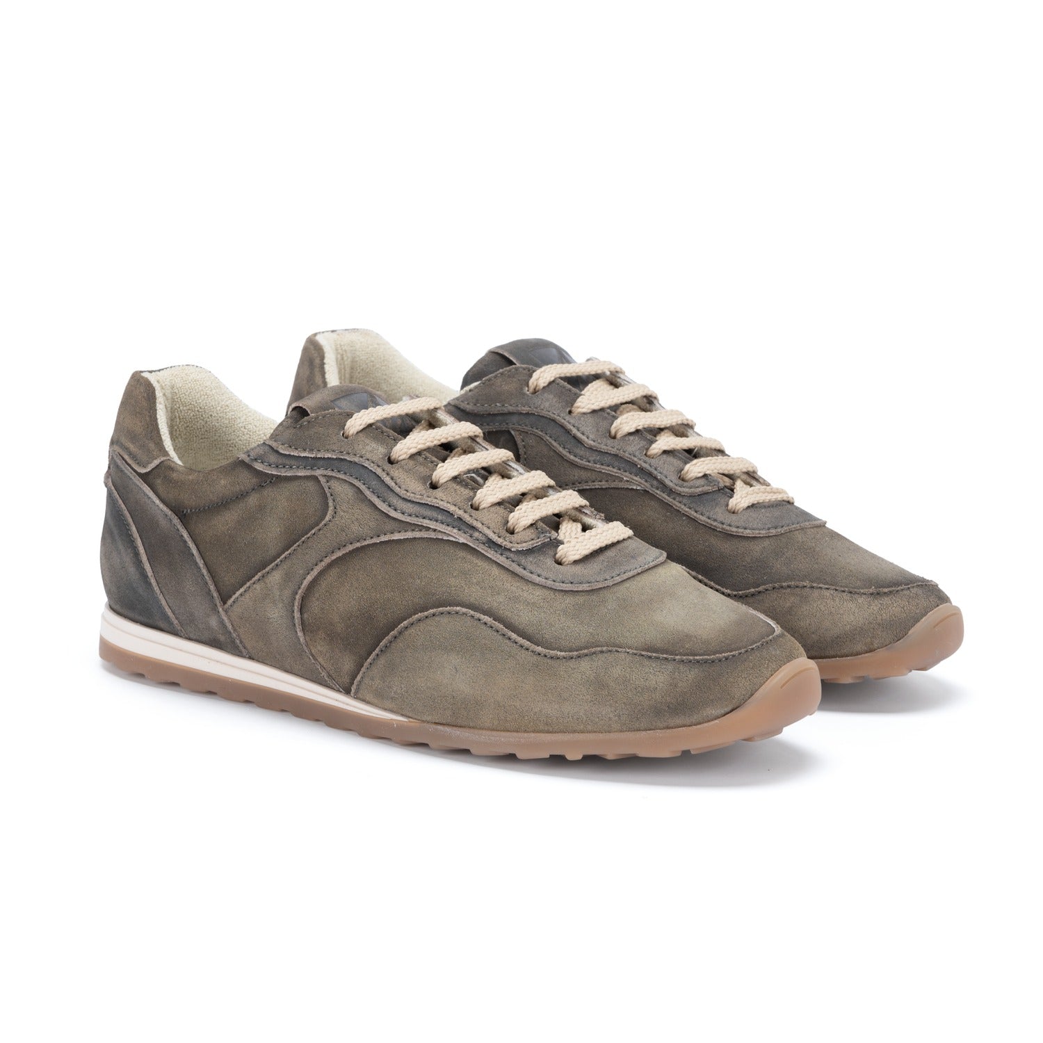 Sneakers Grigie Made in Italy
