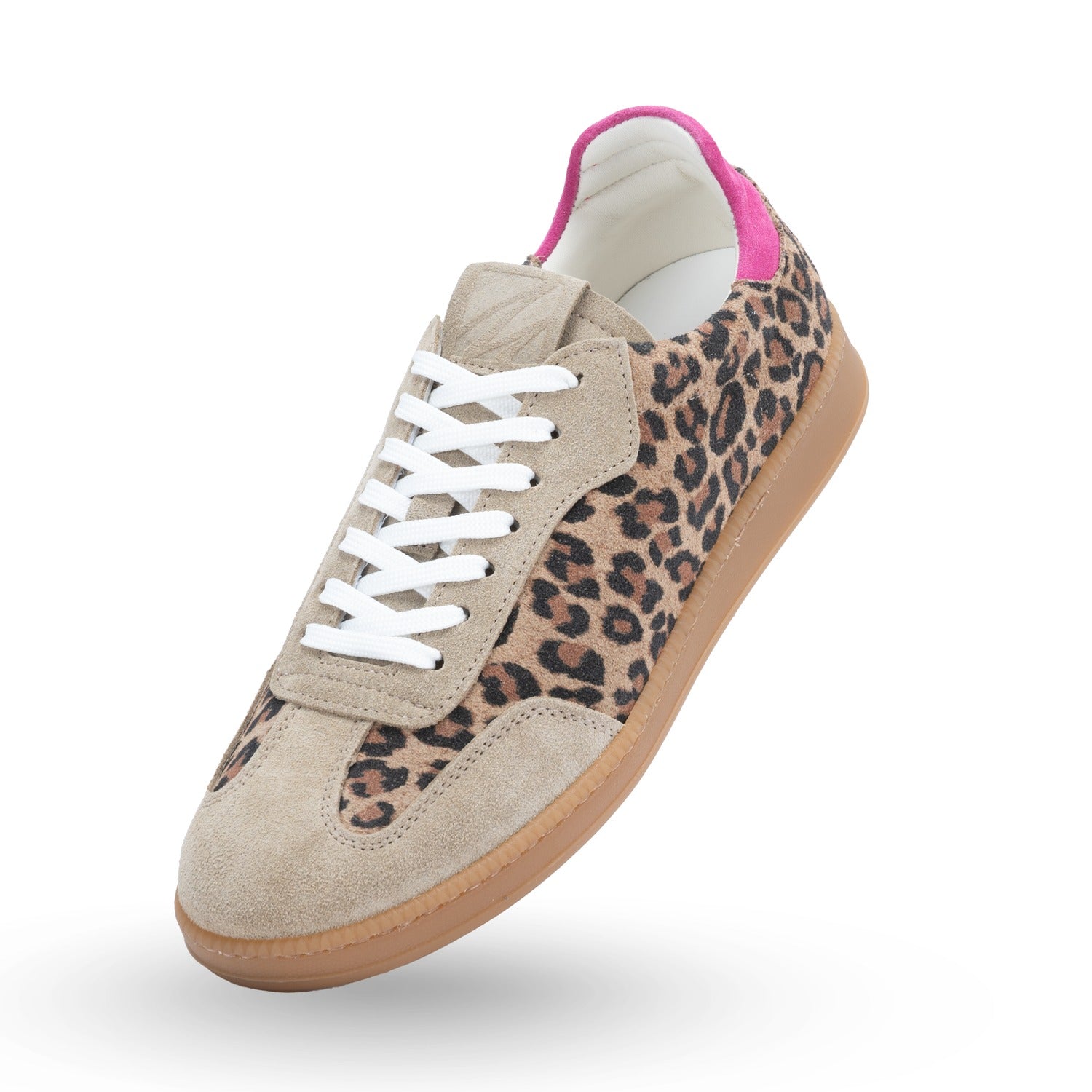 Sneakers Premium da Donna Bianca Fucsia