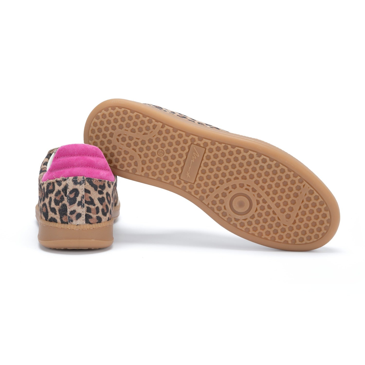Sneakers Premium da Donna Bianca Fucsia