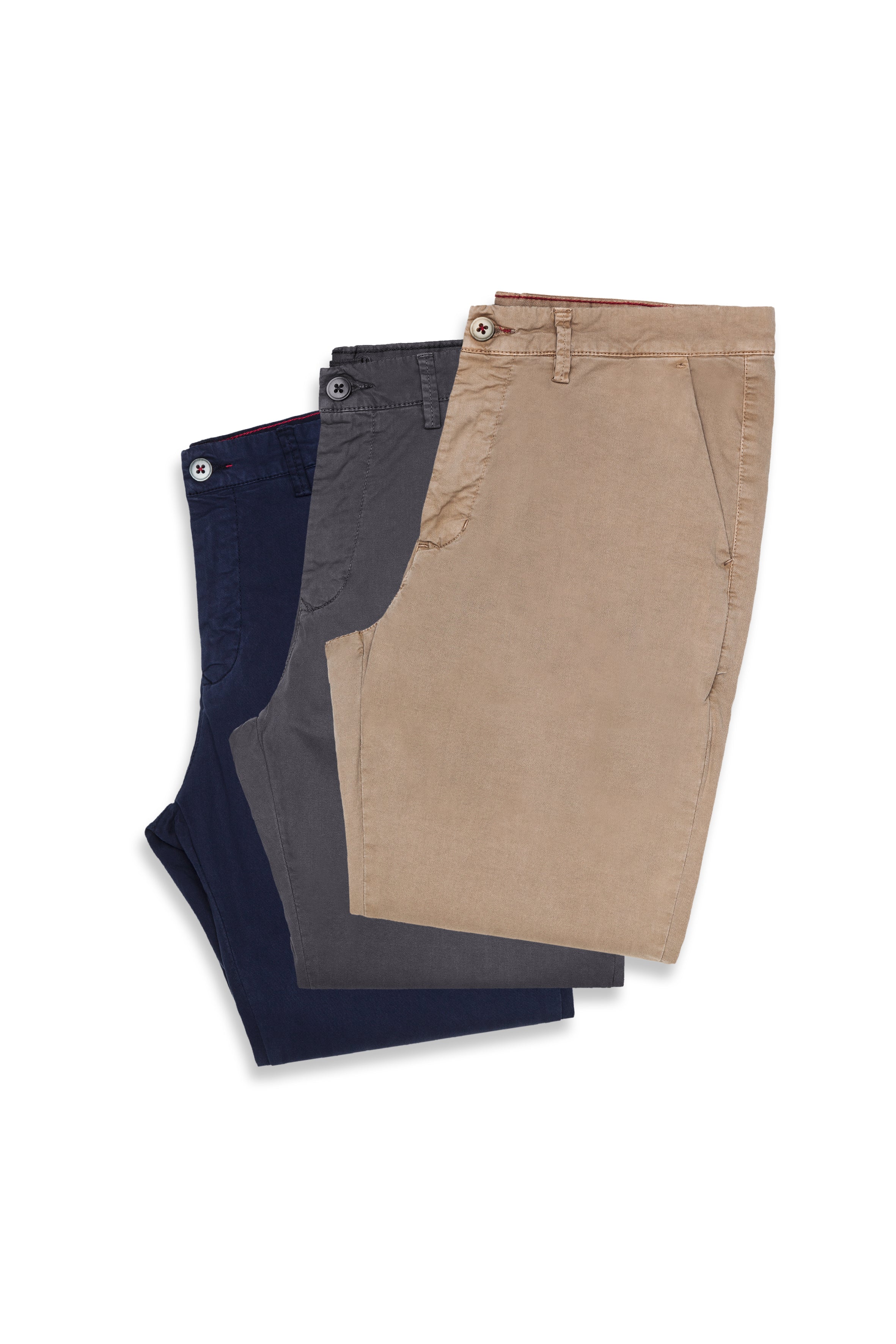 Pack 3 Cotton Pants