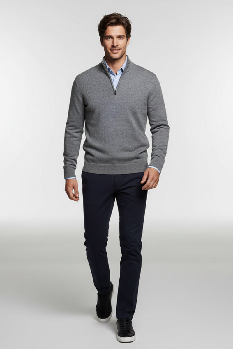 Men de mi-zip Men moyen gris