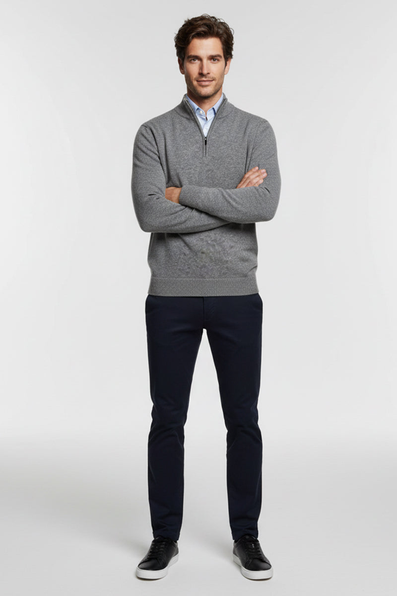 Men de mi-zip Men moyen gris