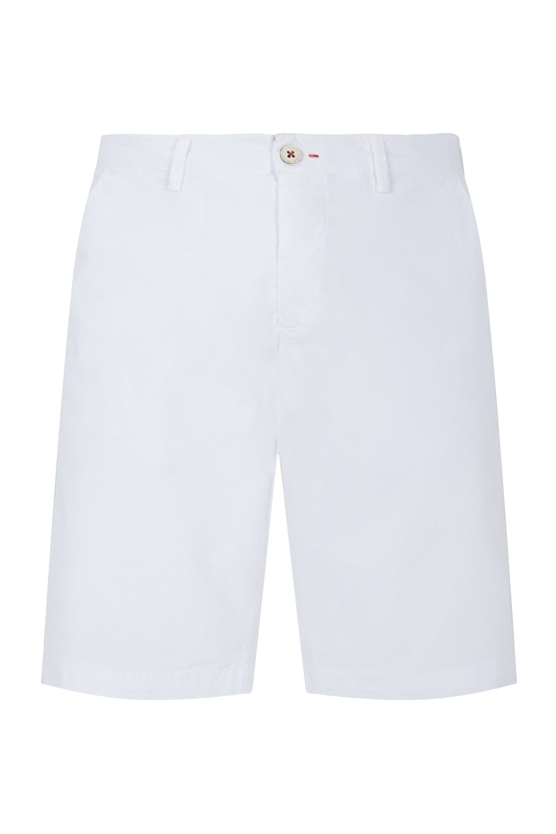 Bermuda Uomo Cotone Bianco