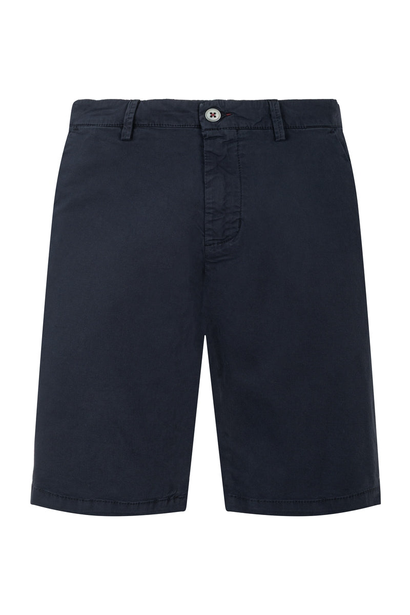 Bermuda Uomo Cotone Blue