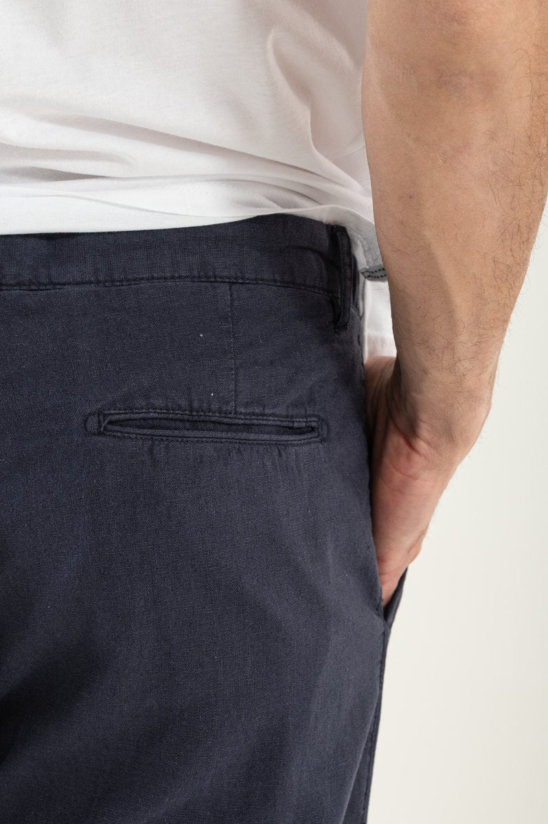 Pantalone di Lino Blue