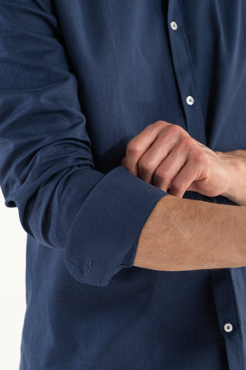 Lino Blue Shirt