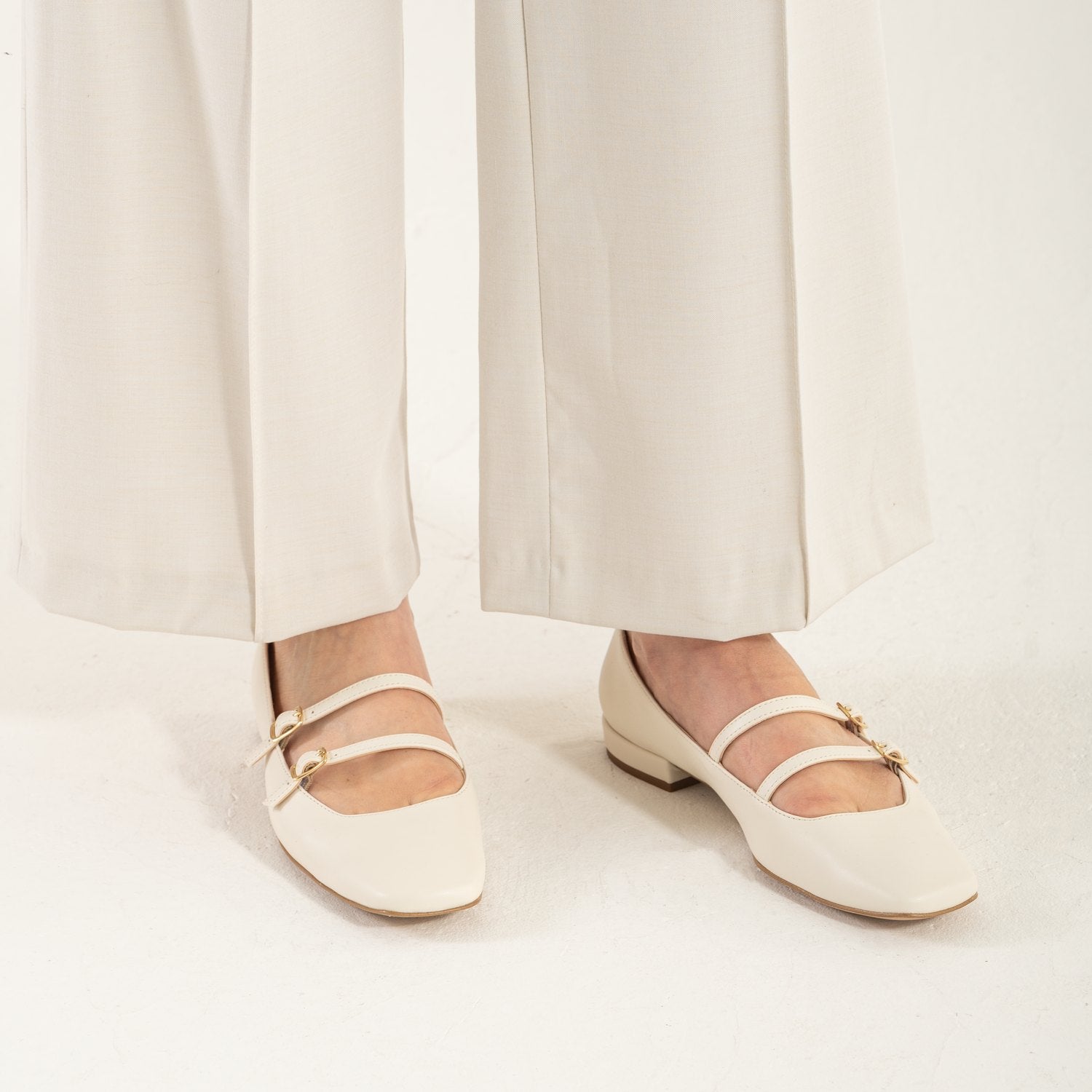 Scarpe Made in Italy Colore Off White