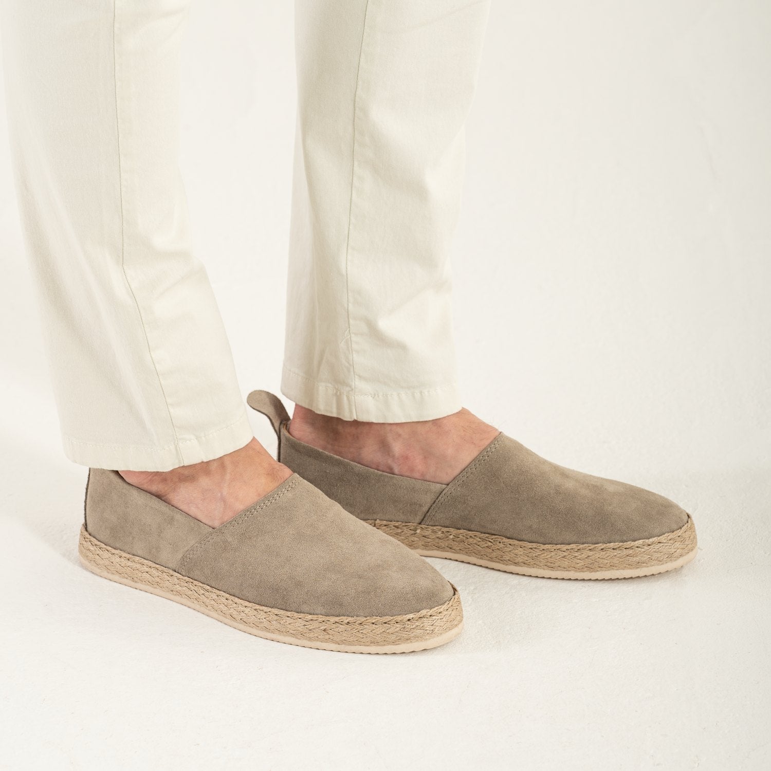Espadrilles beige taupe