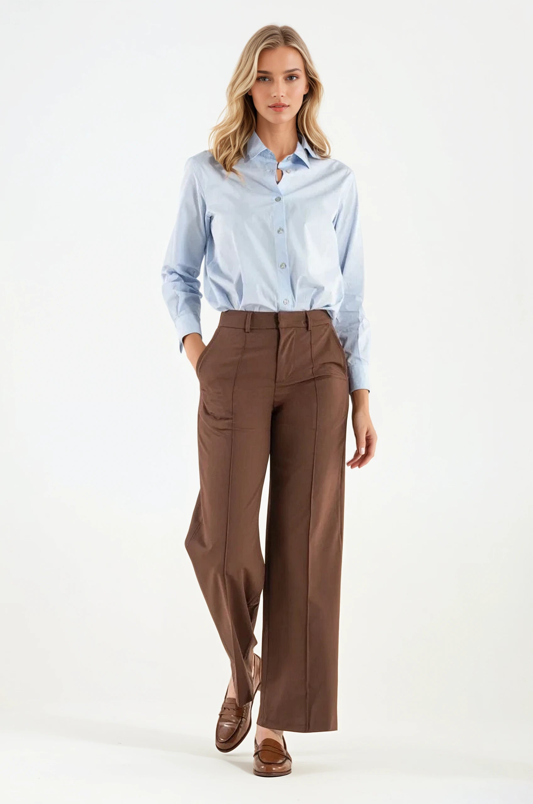 Pantalone Cormorano Marrone
