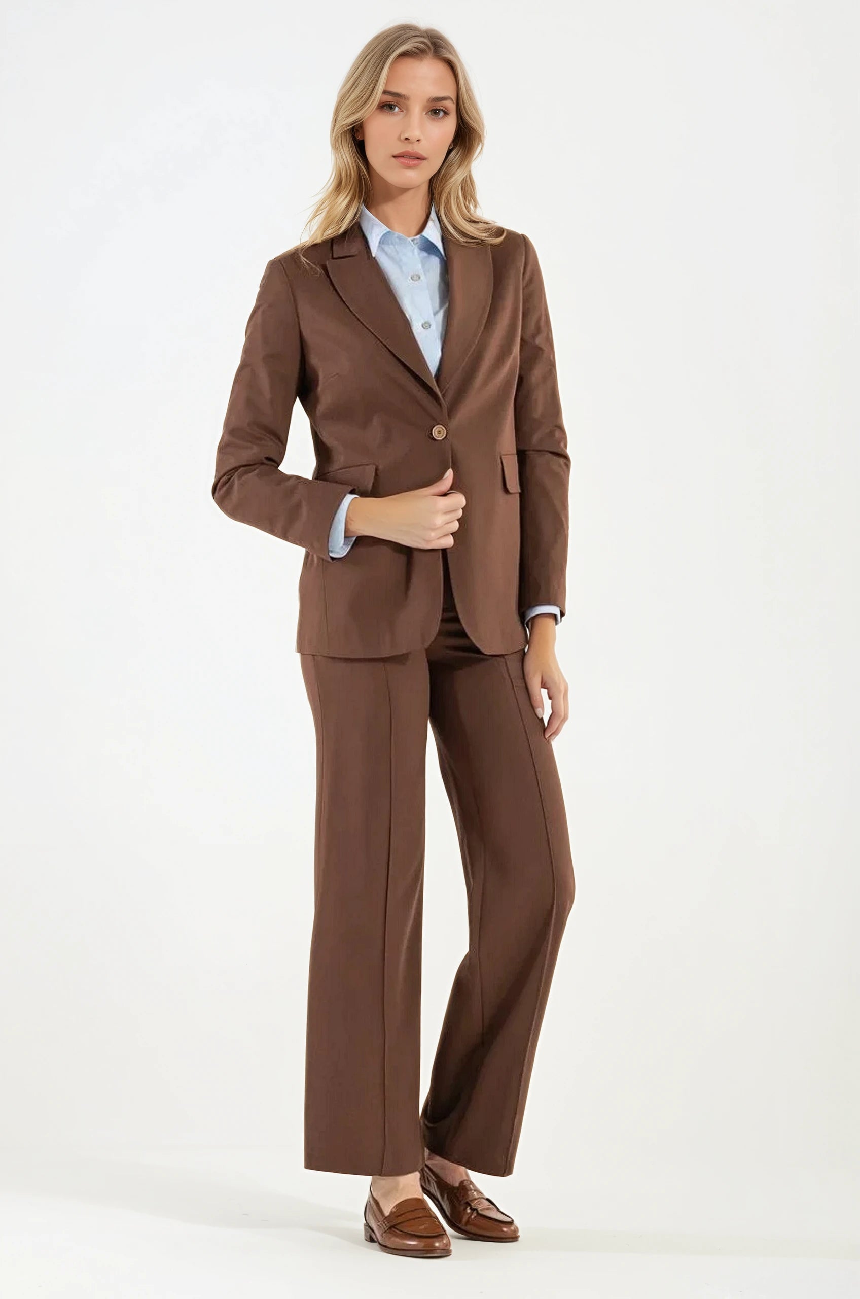 Blazer Cormorano Marrone