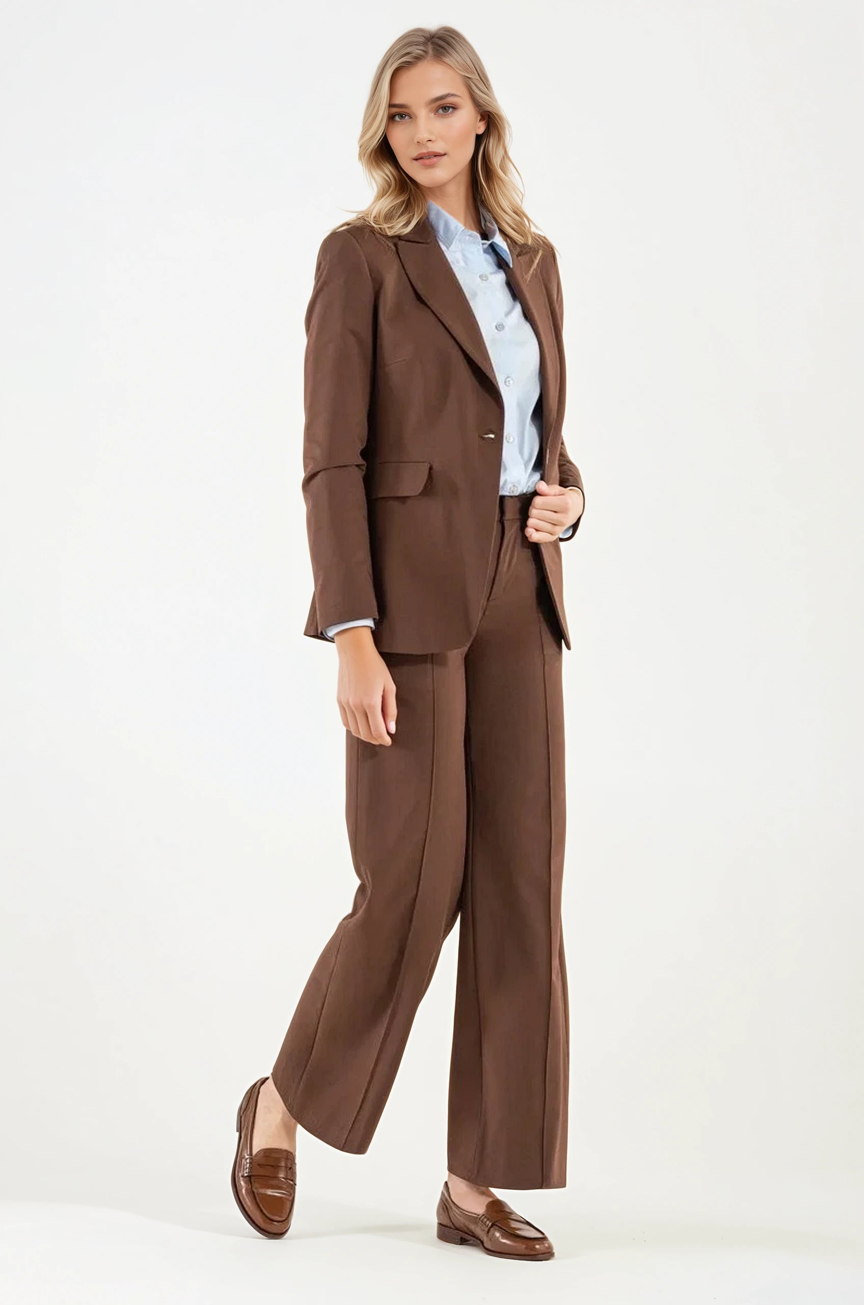 Blazer Cormorano Marrone
