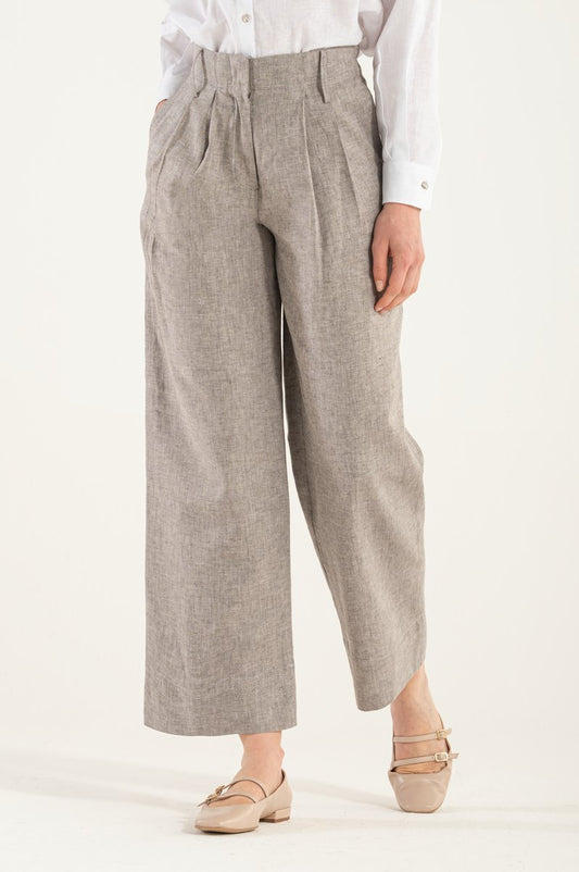 Pantaloni culoarea bejului Milan