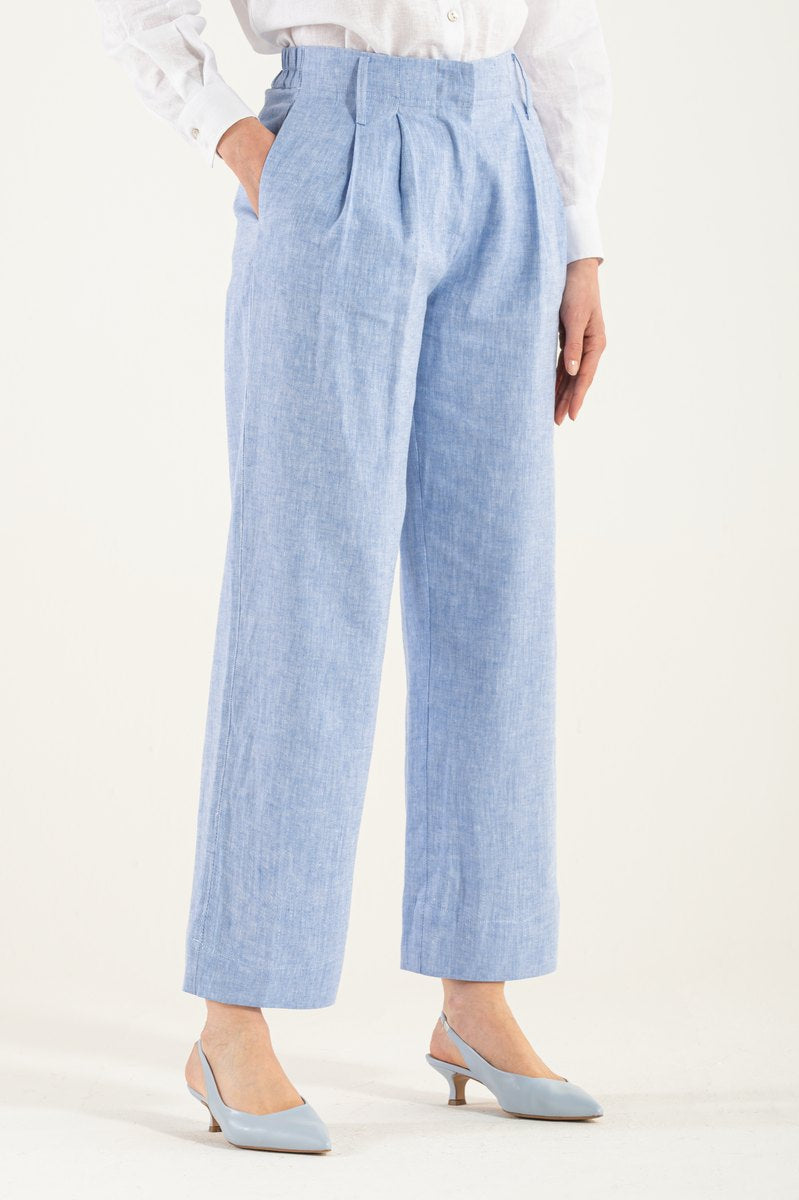 Tailleur Celeste Lino/Cotone