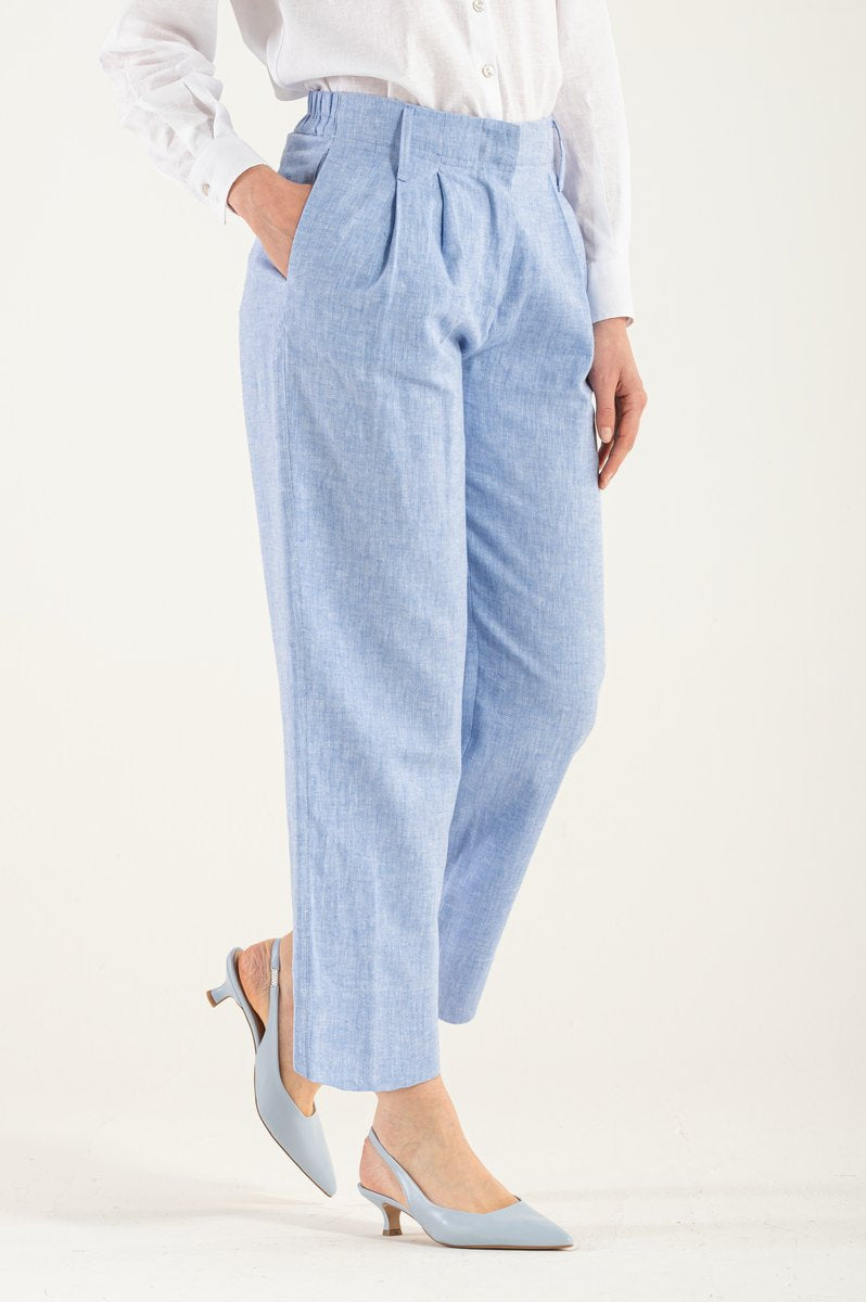 Tailleur Celeste Lino/Cotone