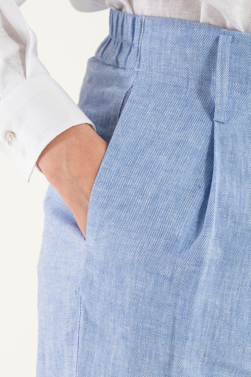 Tailleur Celeste Lino/Cotone