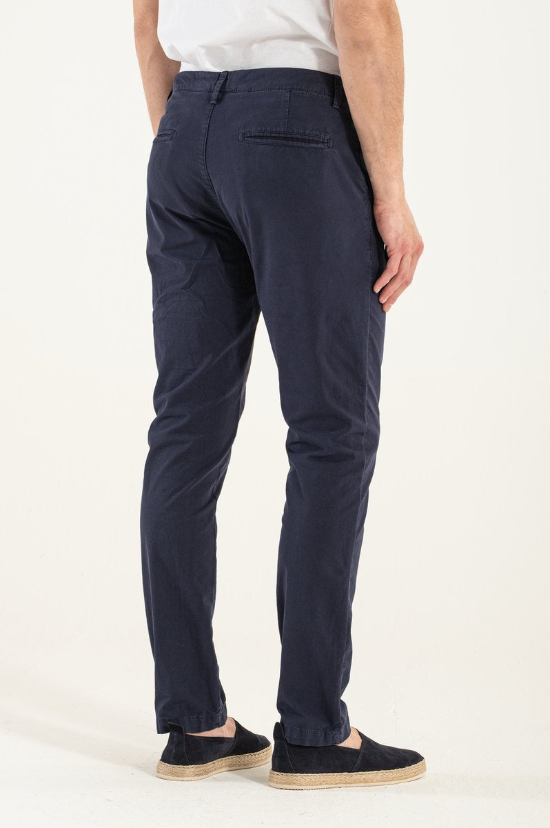 Pantaloni de vară de primăvară albastră