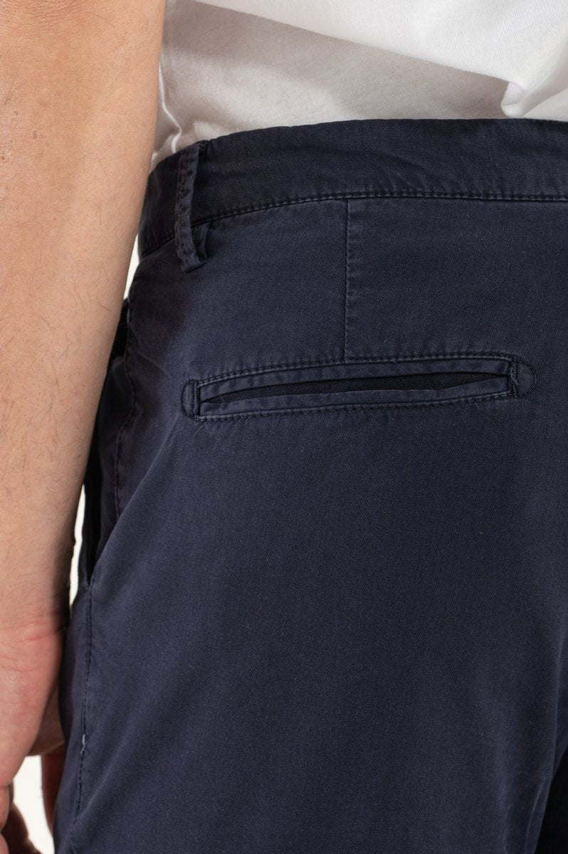 Pantaloni de vară de primăvară albastră