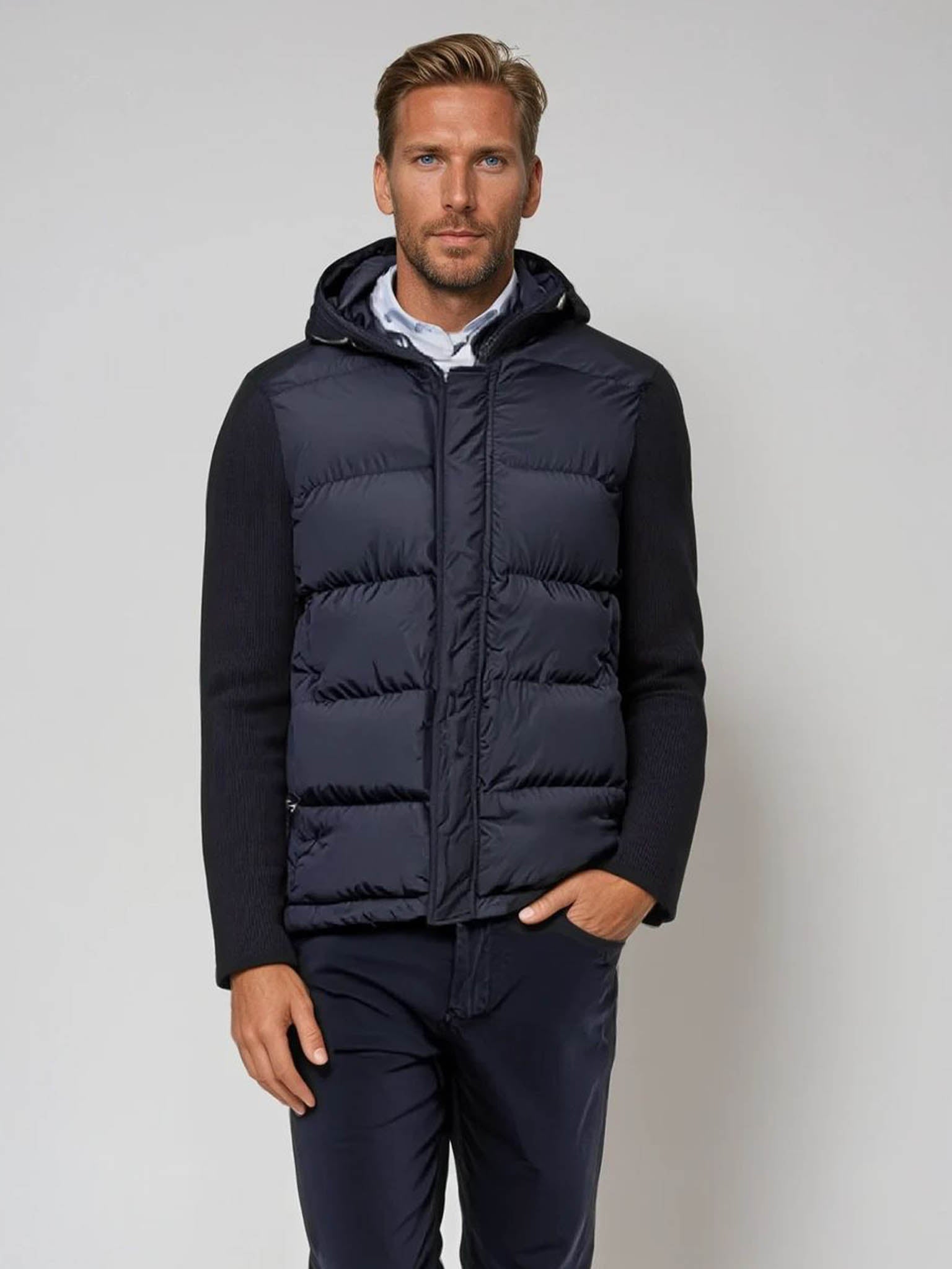 Zin24 Blue Hood Jacket