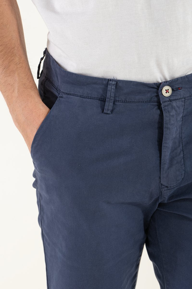 Blue Pantalle France Spring Summer