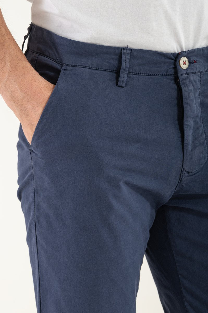 Blue Pantalle France Spring Summer