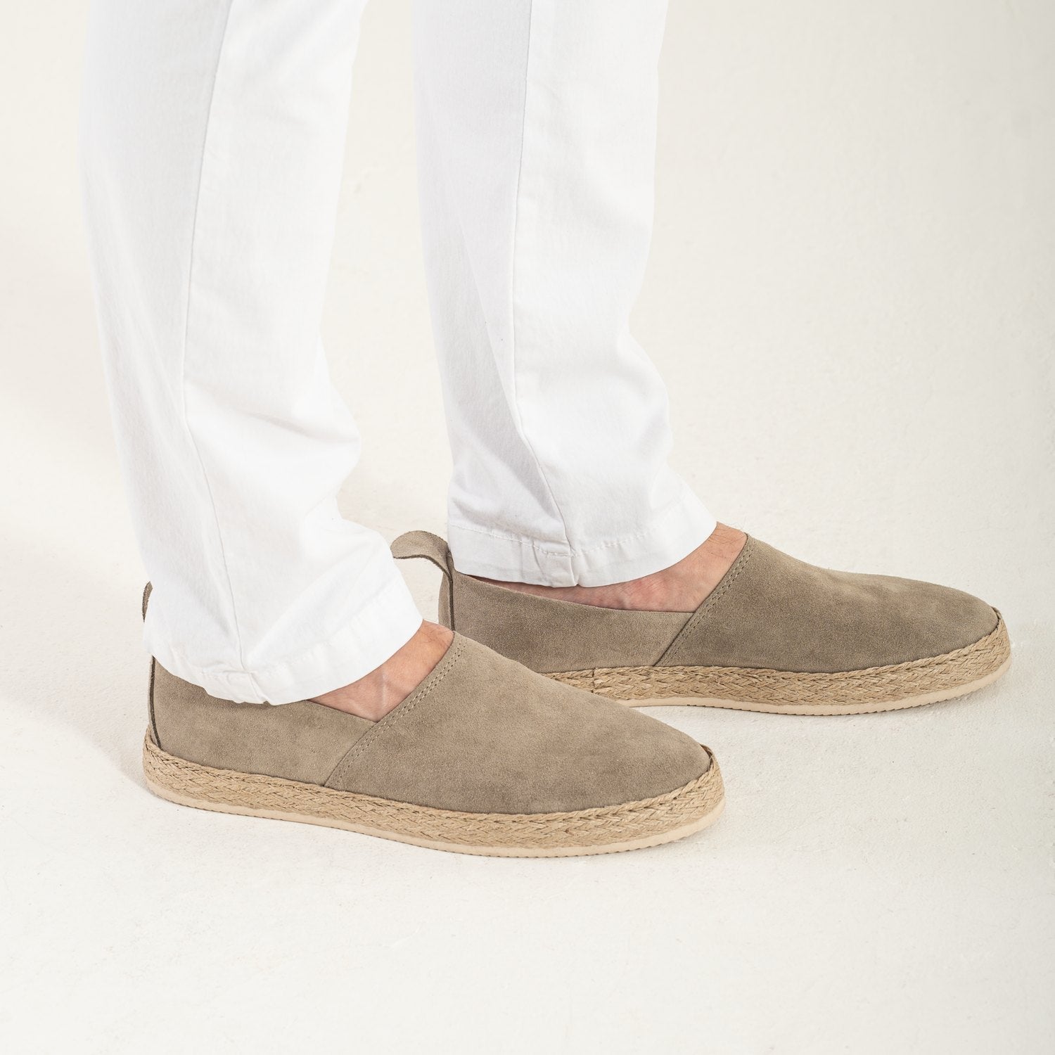 Espadrilles beige taupe