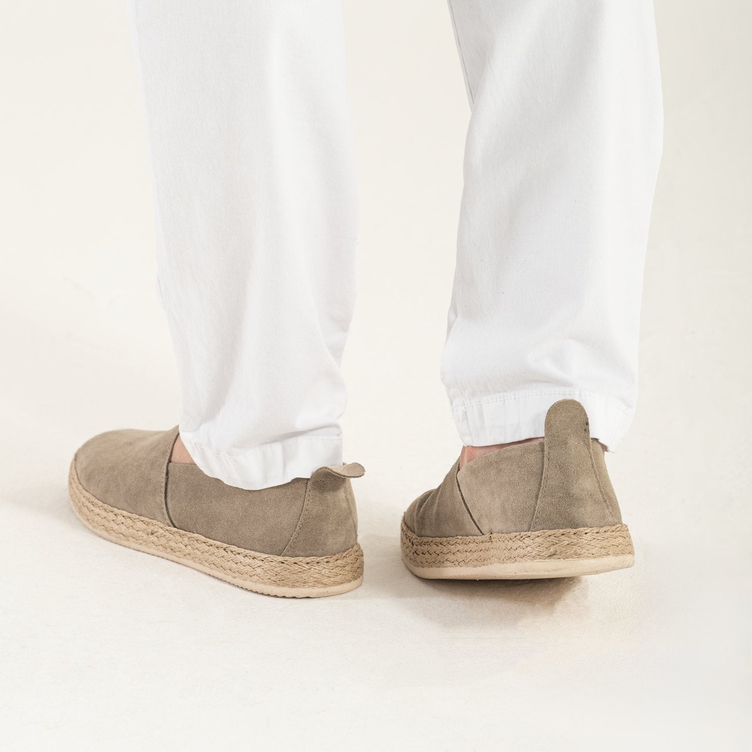 Espadrilles beige taupe