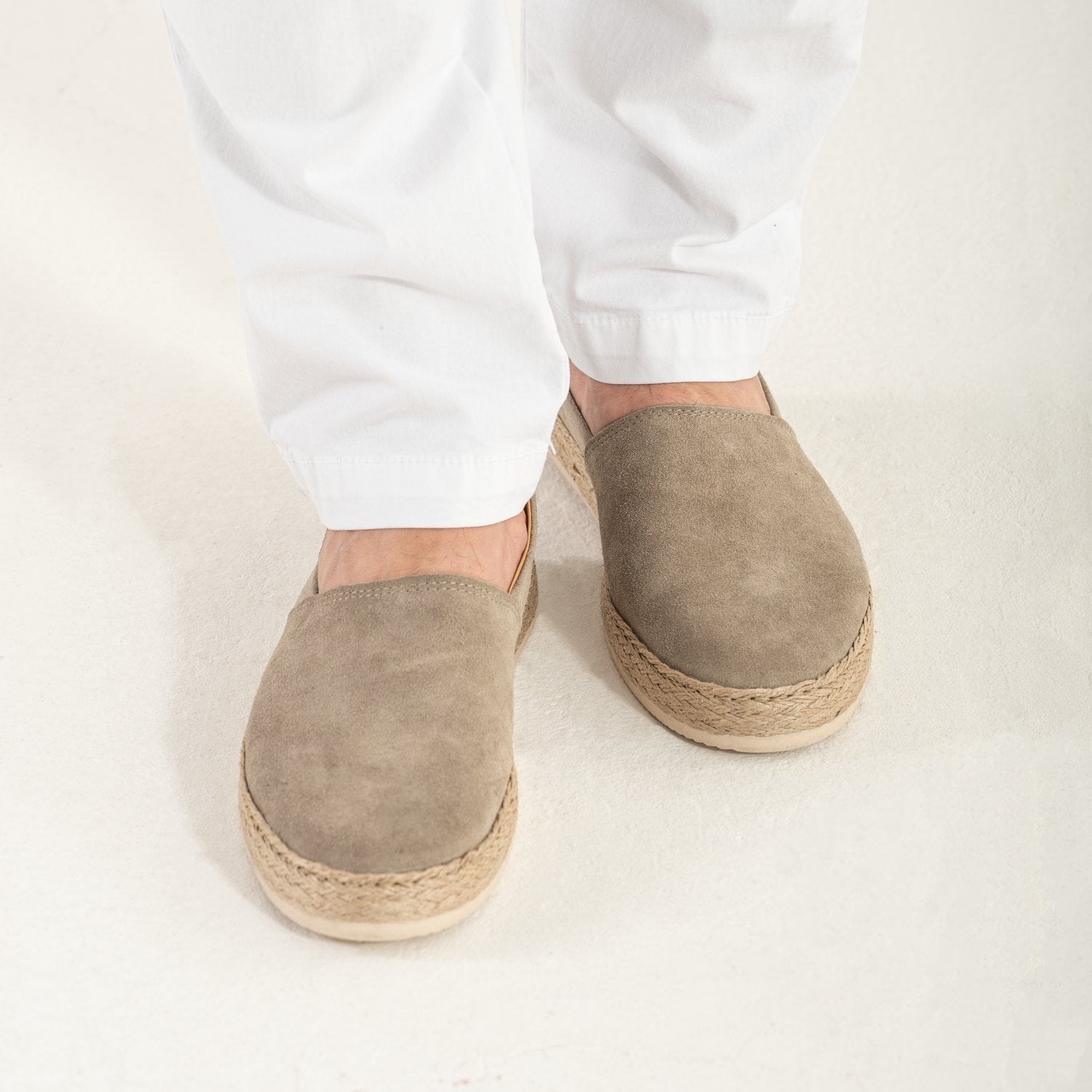 Espadrilles beige taupe